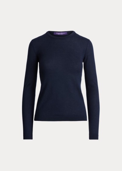 Women's Ralph Lauren Cashmere Crewneck Sweater | 429506OQE